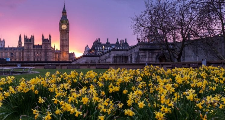 quiet places in london