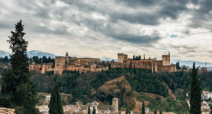 the best hostels in granada, spain - alhambra views