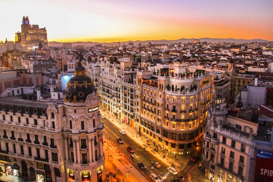 things to do in madrid, spain - calle gran via