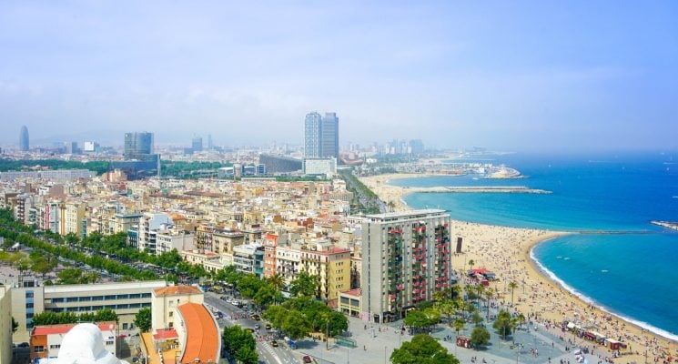 best beaches barcelona