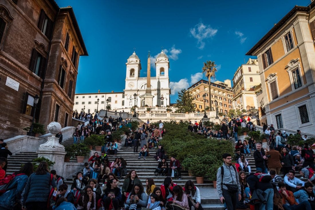 spanish steps rome italy