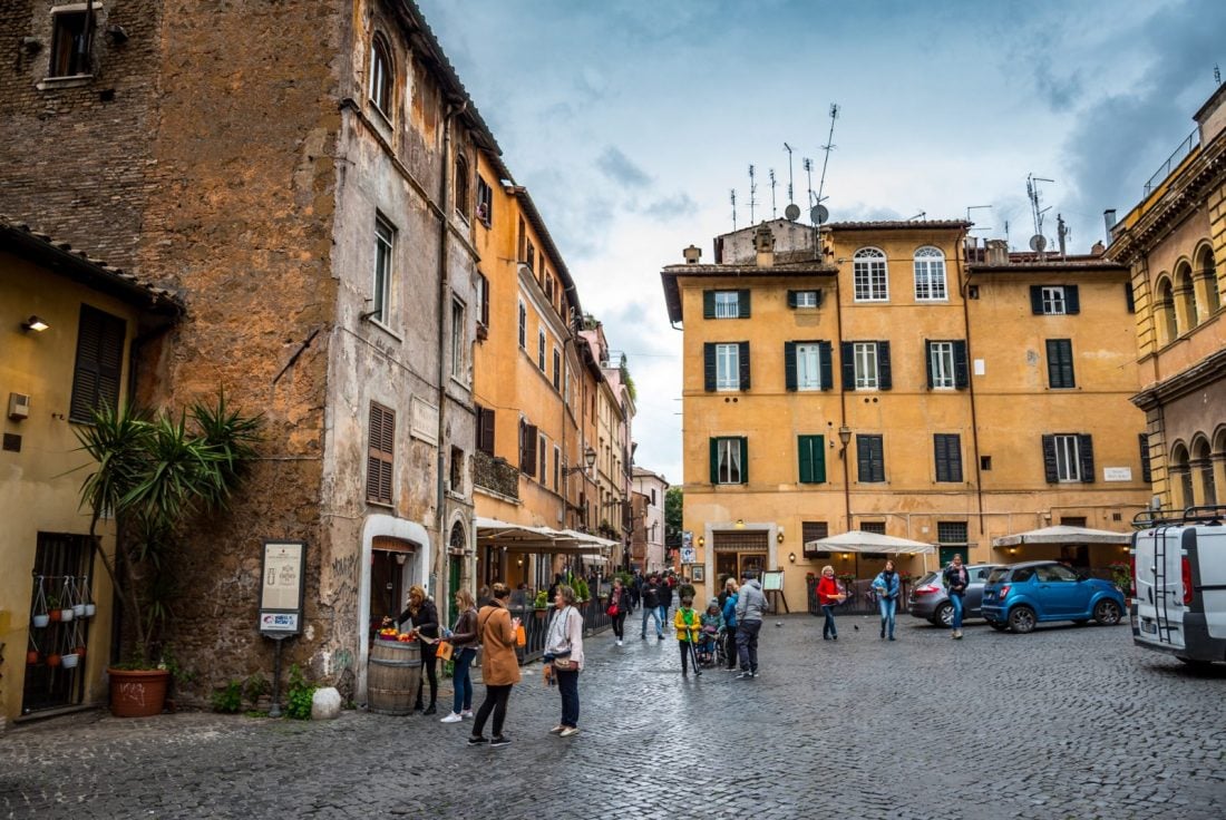 trastevere rome best neighborhood