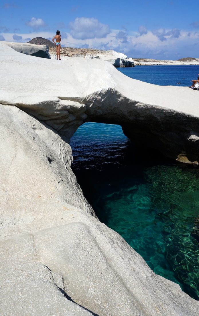 sarakiniki beach milos best beaches greece