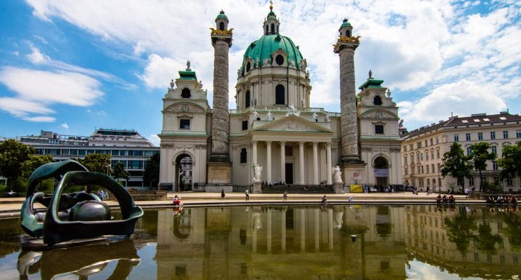 Karlskirche church in Vienna - things to do in Vienna