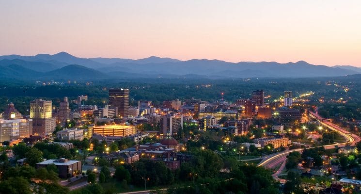 downtown asheville nc