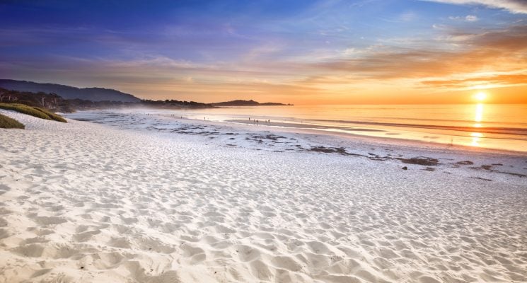 Carmel Beach in Carmel by the Sea