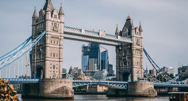 The Tower Bridge in London